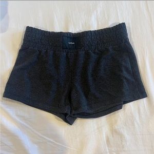 Dark grey/black talentless women’s medium boxing shorts
